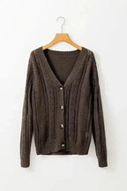 Cardigans Slouchy Knit Cardigan