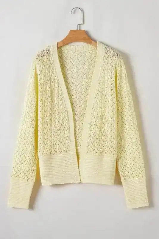 Cardigans Soft Elegance Pointelle Cardigan