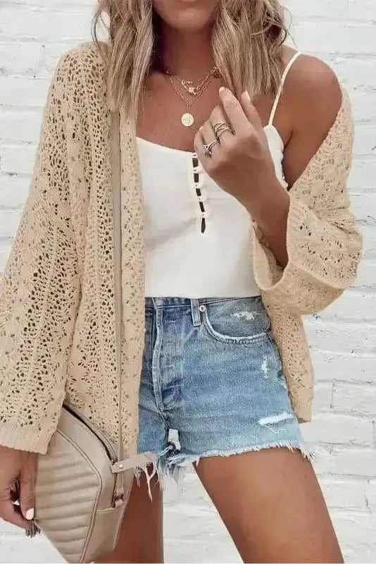 Cardigans Soft Knit Open Cardigan