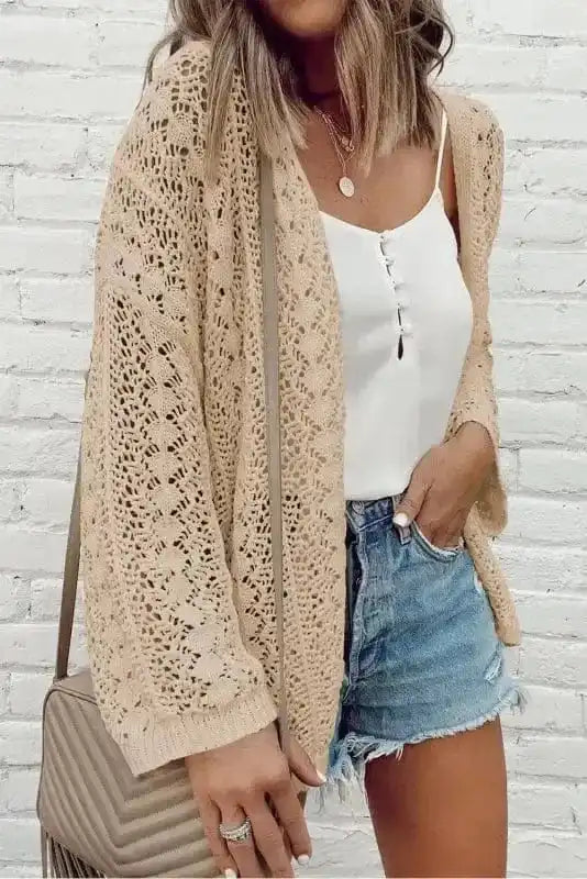 Cardigans Soft Knit Open Cardigan