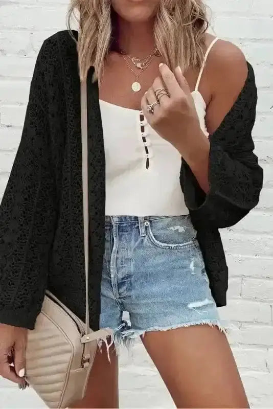 Cardigans Soft Knit Open Cardigan