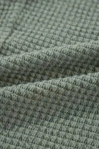 Cardigans Waffle Knit Open Front Cardigan