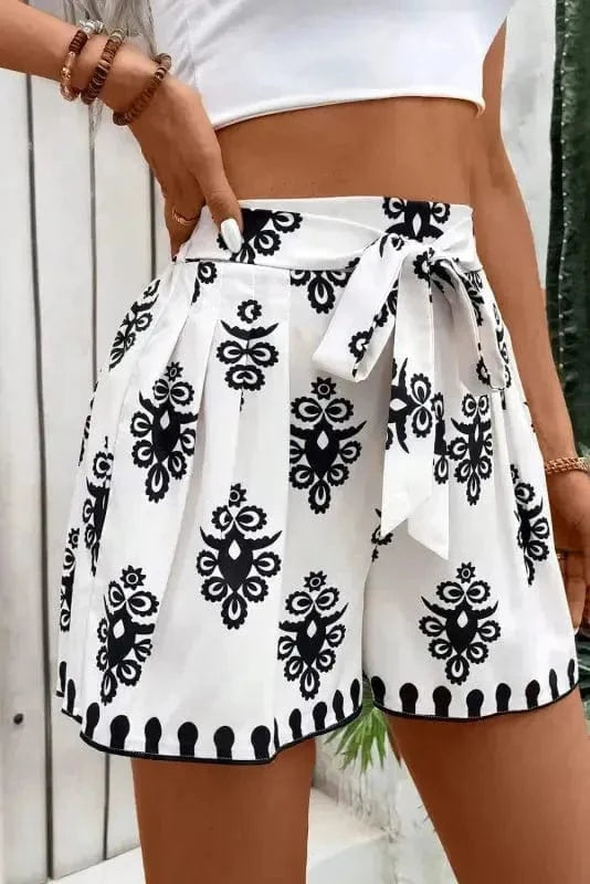 Casual Shorts BohoEdge High-Waist Shorts