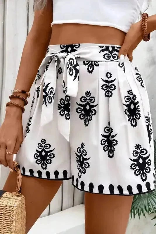 Casual Shorts BohoEdge High-Waist Shorts