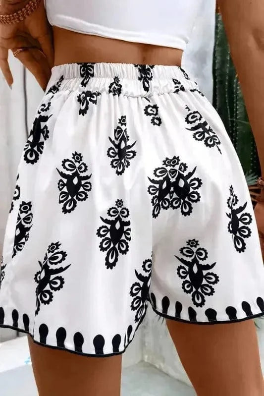 Casual Shorts BohoEdge High-Waist Shorts