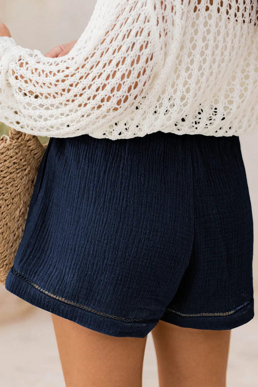 Casual Shorts Fashionfitz Cotton Gauze Summer Shorts for Women