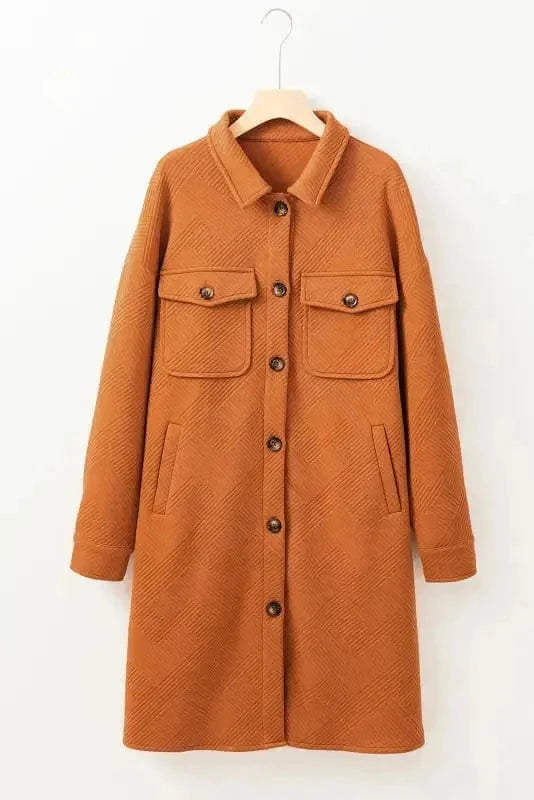 Coats ChicWrap Textured Duster Coat – Elegance Meets Comfort