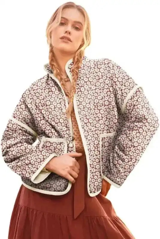 Coats Floral Lightweight Coat