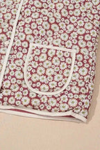 Coats Floral Lightweight Coat