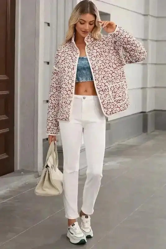 Coats Floral Lightweight Coat