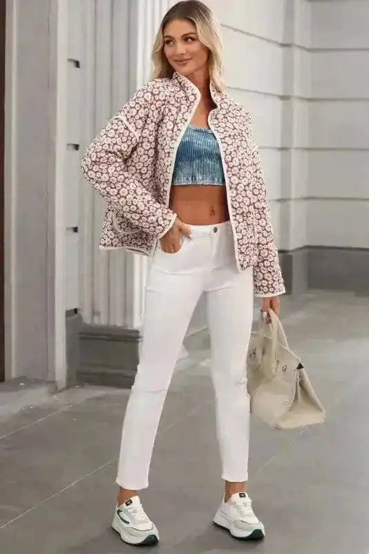 Coats Floral Lightweight Coat