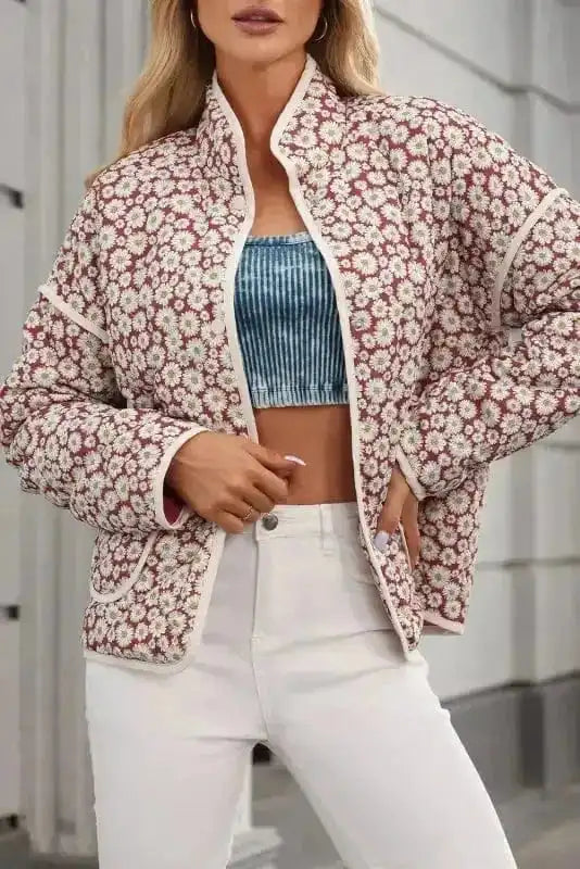 Coats Floral Lightweight Coat
