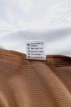 Corduroy Jackets Brown Leopard Print Corduroy Long Sleeve Jacket