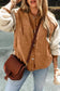 Corduroy Jackets Corduroy Fleece Patchwork Bomber Jacket