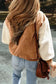 Corduroy Jackets Corduroy Fleece Patchwork Bomber Jacket