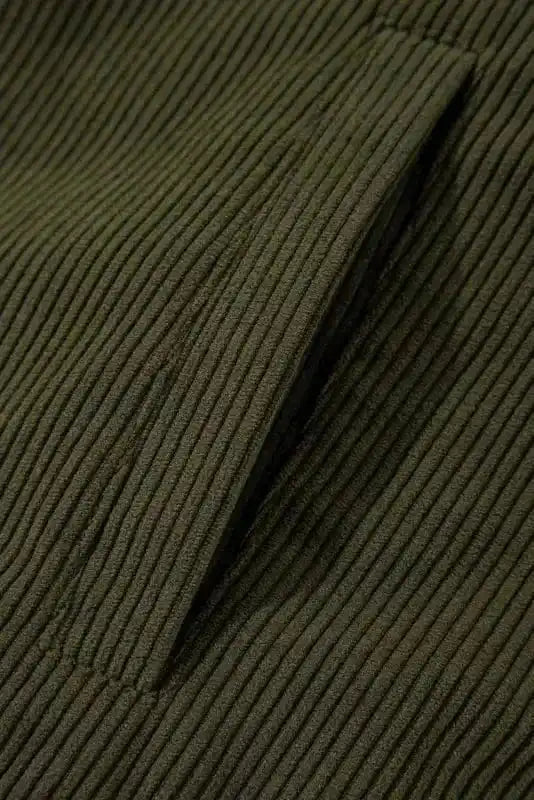 Corduroy Jackets Corduroy Fleece Patchwork Bomber Jacket