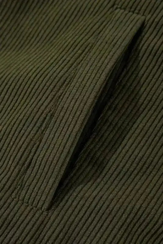 Corduroy Jackets Corduroy Fleece Patchwork Bomber Jacket