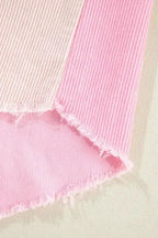 Corduroy Jackets Dual-Tone Delight Corduroy Shacket