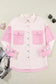Corduroy Jackets Dual-Tone Delight Corduroy Shacket