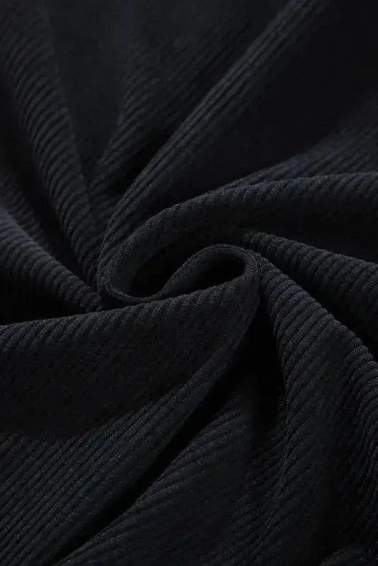 Corduroy Jackets Hooded Corduroy Shacket