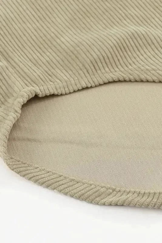 Corduroy Jackets Khaki Aztec Corduroy Shacket