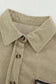 Corduroy Jackets Khaki Aztec Corduroy Shacket