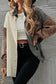 Corduroy Jackets Leopard Patchwork Corduroy Shirt Jacket