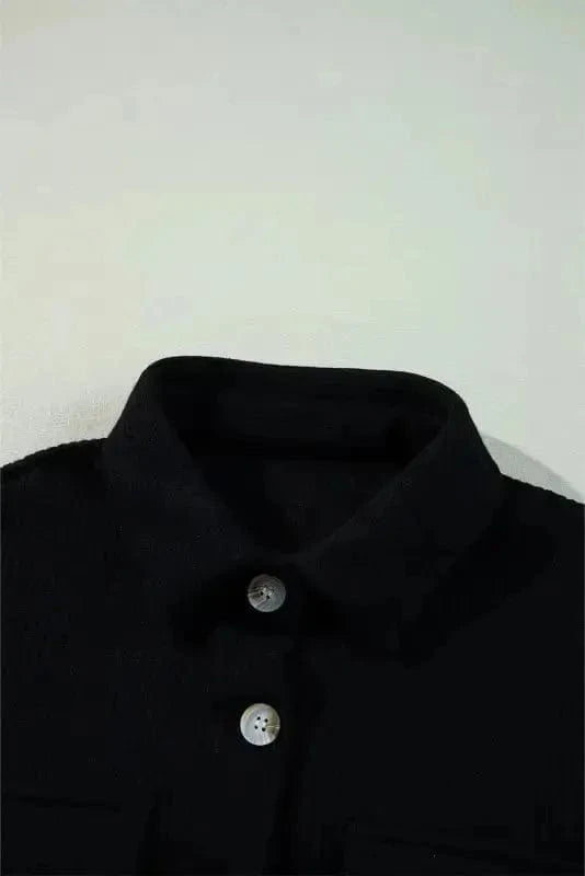 Corduroy Jackets Retro Buttoned Corduroy Shacket