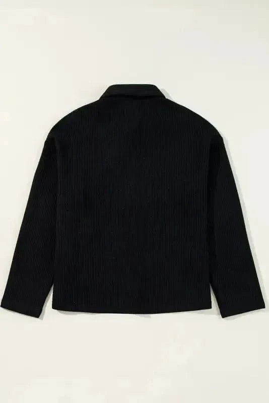 Corduroy Jackets Retro Buttoned Corduroy Shacket