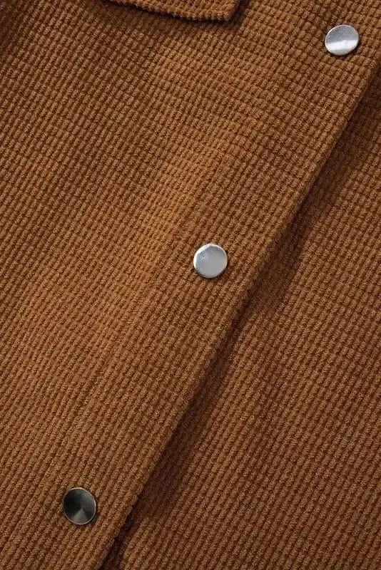 Corduroy Jackets StreetSmart Texture Shacket