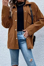 Corduroy Jackets StreetSmart Texture Shacket