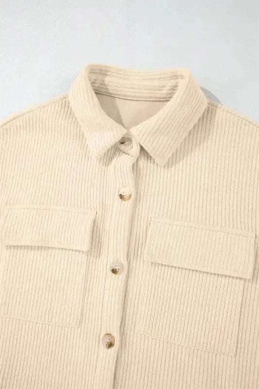 Corduroy Jackets Sunset Hues Corduroy Shacket