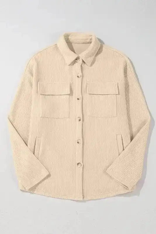 Corduroy Jackets Sunset Hues Corduroy Shacket