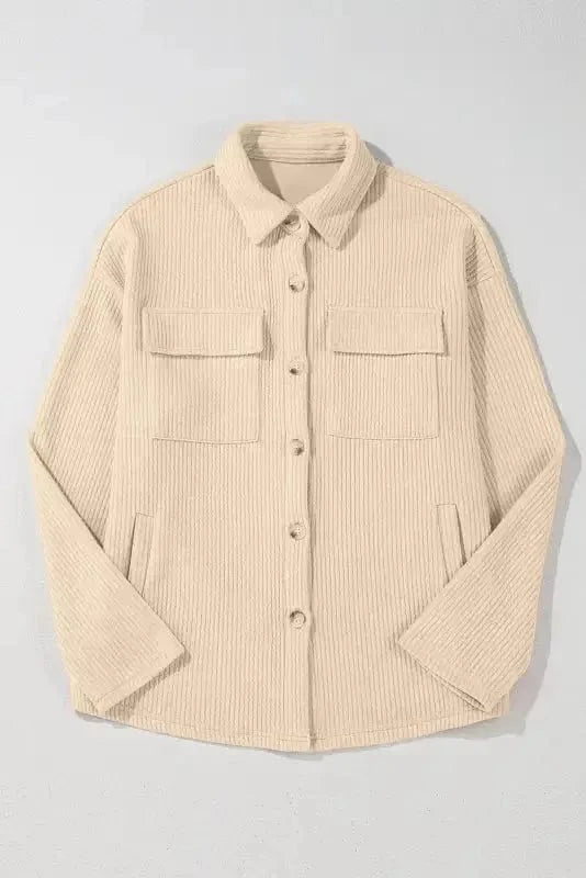 Corduroy Jackets Sunset Hues Corduroy Shacket