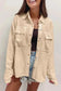 Corduroy Jackets Sunset Hues Corduroy Shacket