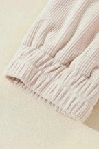 Corduroy Jackets Teal Trek Hooded Jacket