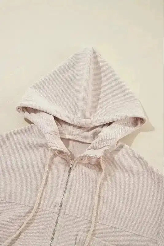 Corduroy Jackets Teal Trek Hooded Jacket