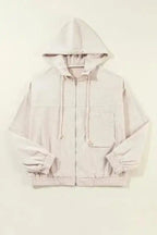 Corduroy Jackets Teal Trek Hooded Jacket