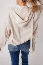 Corduroy Jackets Teal Trek Hooded Jacket