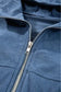 Corduroy Jackets Teal Trek Hooded Jacket