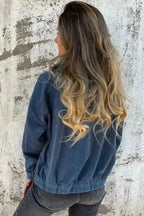 Corduroy Jackets Teal Trek Hooded Jacket