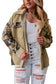 Corduroy Jackets Western Corduroy Jacket - Khaki Aztec Patchwork