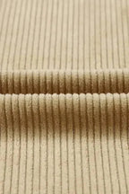 Corduroy Jackets Western Corduroy Jacket - Khaki Aztec Patchwork