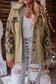 Corduroy Jackets Western Corduroy Jacket - Khaki Aztec Patchwork