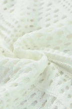 Cover-Ups Hollow Out Crochet Loose Fit Sweater