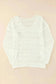 Cover-Ups Hollow Out Crochet Loose Fit Sweater