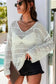 Cover-Ups Hollow Out Crochet Loose Fit Sweater