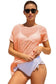 Cover-Ups Pink Loose Fit Beach Cover Up Tunic