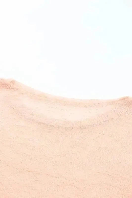 Cover-Ups Pink Loose Fit Beach Cover Up Tunic