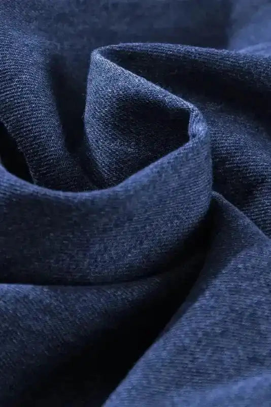 Denim Blouses Blue Belle Smocked Denim Blouse